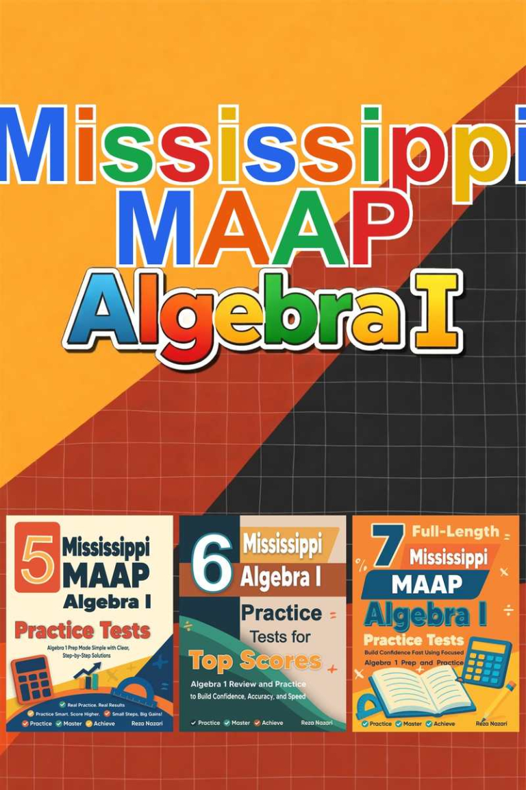 Mississippi MAAP Algebra I Preparation Bundle cover