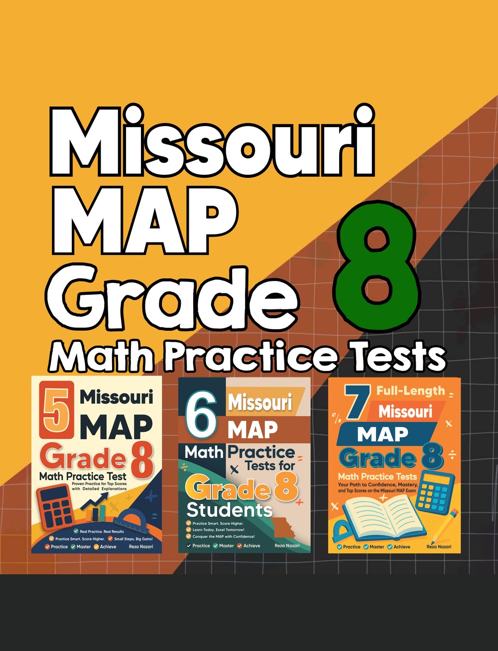 7 Missouri MAP Grade 8 Math Practice Tests