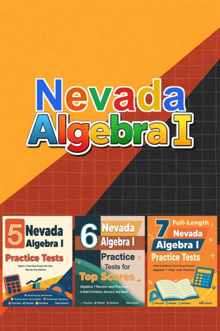 Nevada Algebra I Preparation Bundle cover