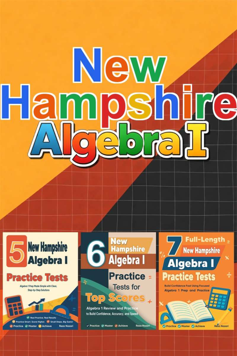 New Hampshire Algebra I Preparation Bundle cover