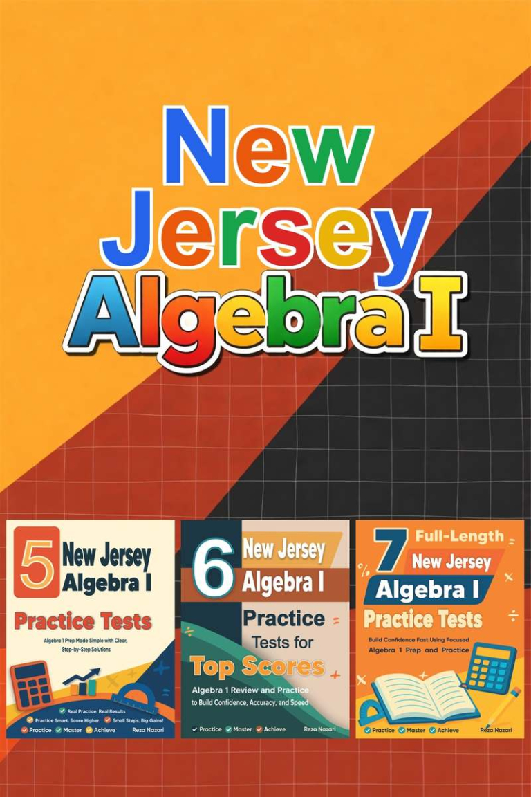 New Jersey Algebra I Preparation Bundle cover