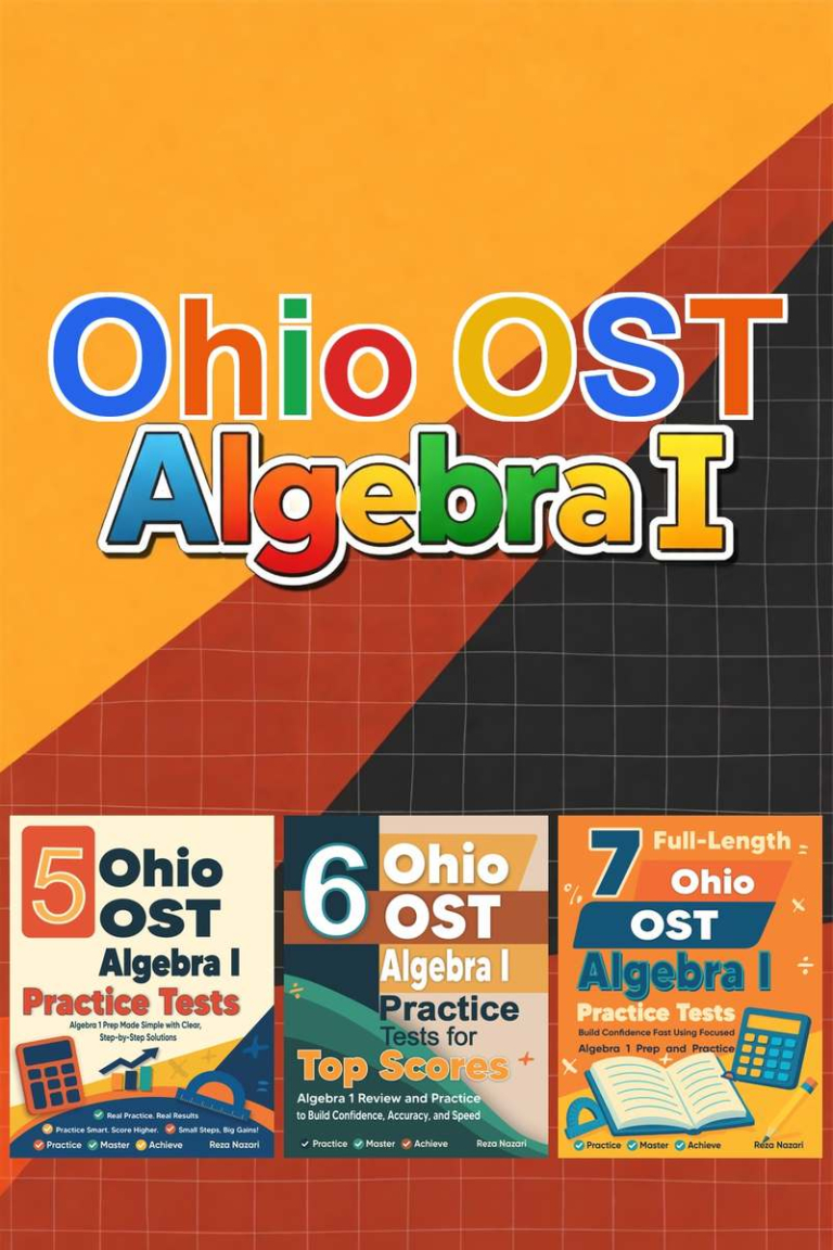 Ohio OST Algebra I Preparation Bundle cover