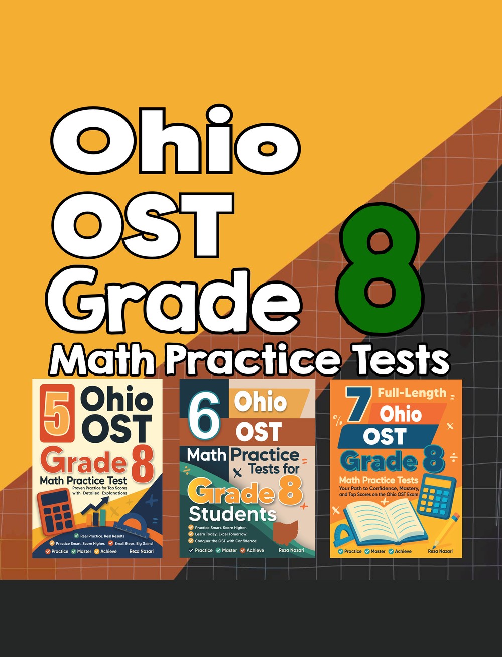 7 Ohio OST Grade 8 Math Practice Tests
