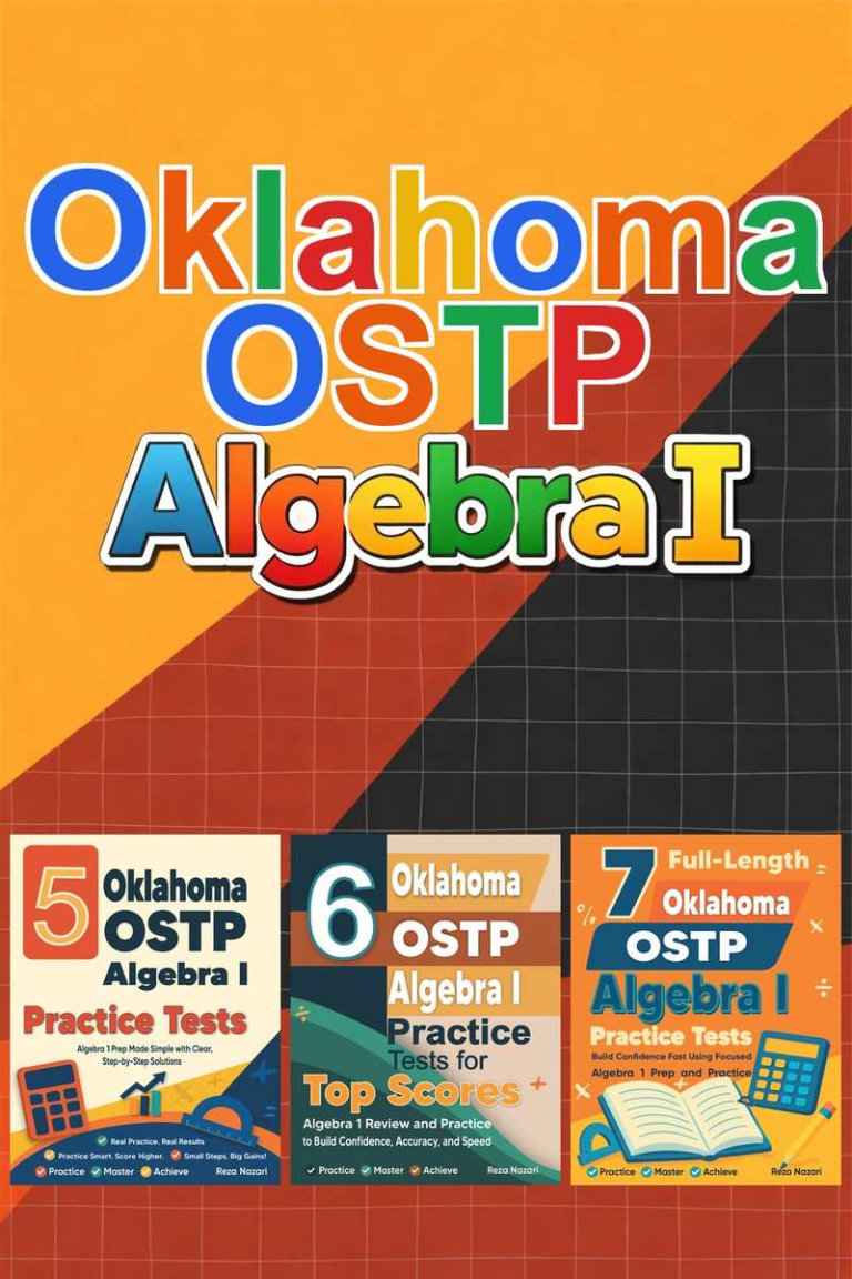 Oklahoma OSTP Algebra I Preparation Bundle cover