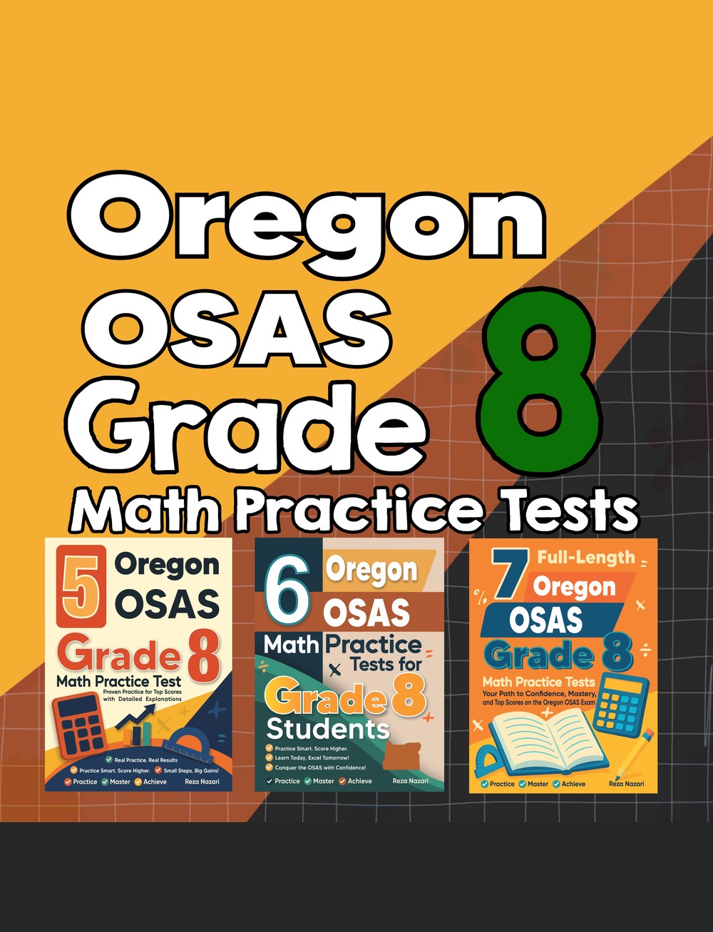 7 Oregon OSAS Grade 8 Math Practice Tests
