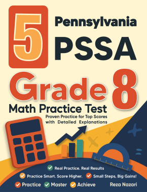 5 Pennsylvania PSSA Grade 8 Math Practice Tests