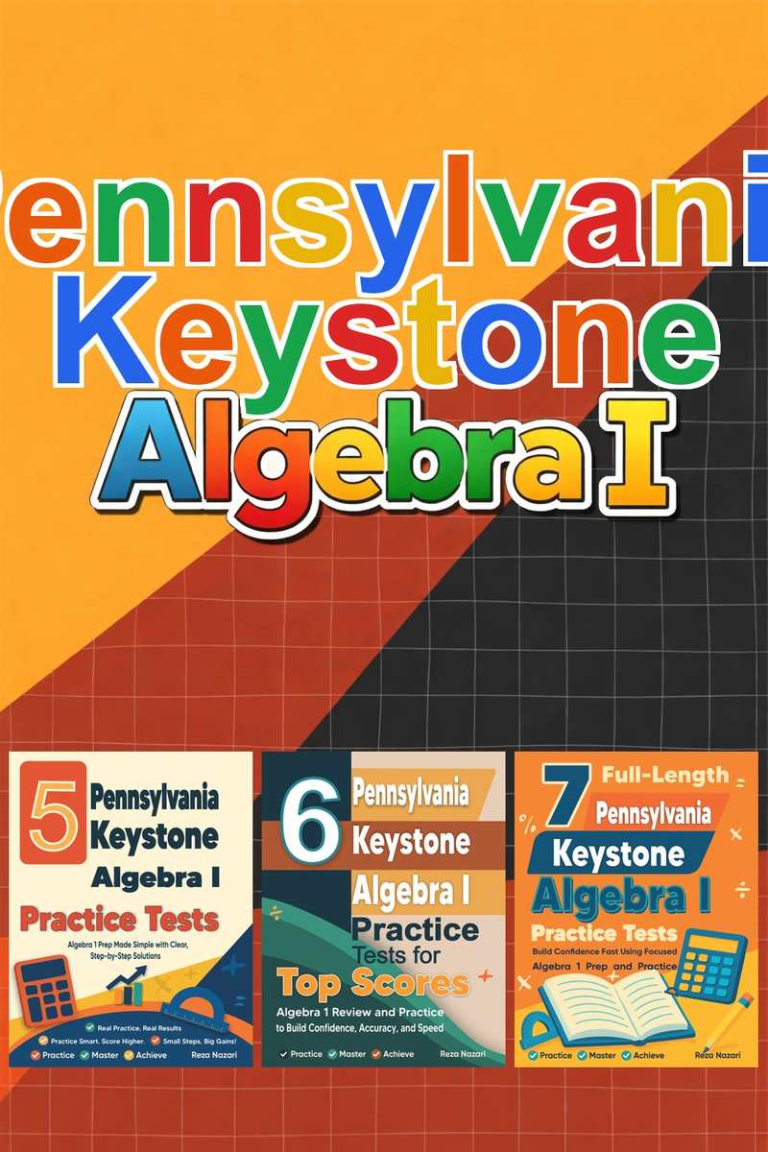 Pennsylvania Keystone Algebra I Preparation Bundle cover