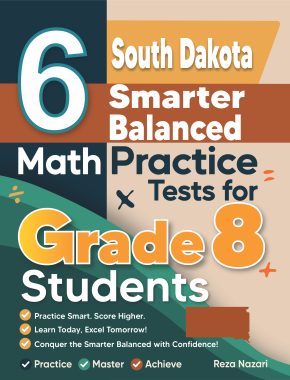 6 South Dakota Smarter Balanced Grade 8 Math Practice Tests