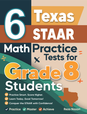 6 Texas STAAR Grade 8 Math Practice Tests
