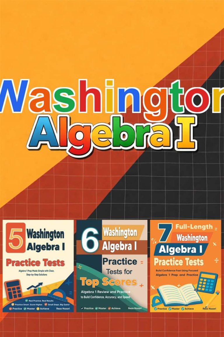 Washington Algebra I Preparation Bundle cover