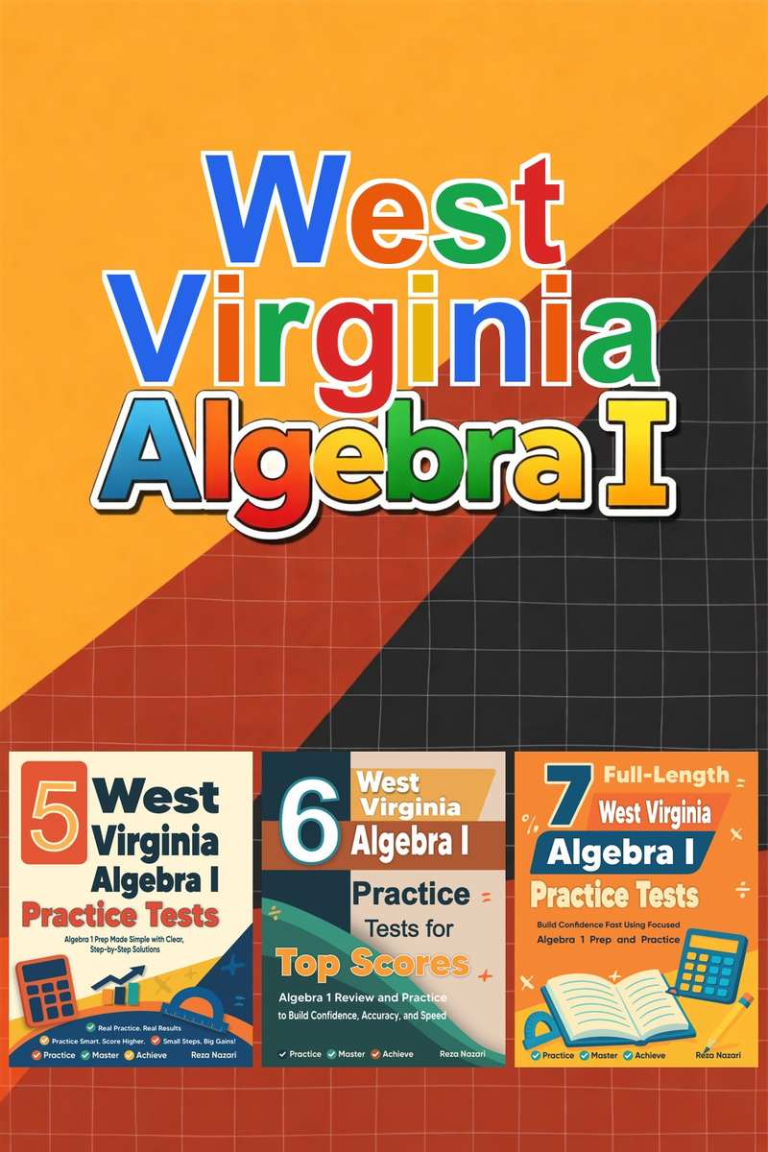 West Virginia Algebra I Preparation Bundle cover