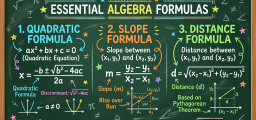 What are the 12 Algebraic Formulas?