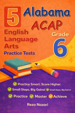 5-Alabama-ACAP Grade 6 Reading Language Arts Practice Tests cover