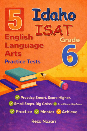 5-Idaho-ISAT Grade 6 Reading Language Arts Practice Tests cover