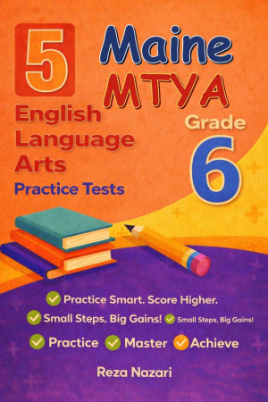 5-Maine-MTYA Grade 6 Reading Language Arts Practice Tests cover