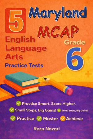 5-Maryland-MCAP Grade 6 Reading Language Arts Practice Tests cover