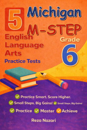 5-Michigan-M-STEP Grade 6 Reading Language Arts Practice Tests cover
