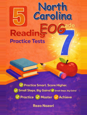 5 North Carolina EOG Grade 7 Reading Practice Tests