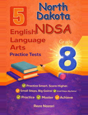 5 North Dakota NDSA Grade 8 English Language Arts (ELA) Practice Tests