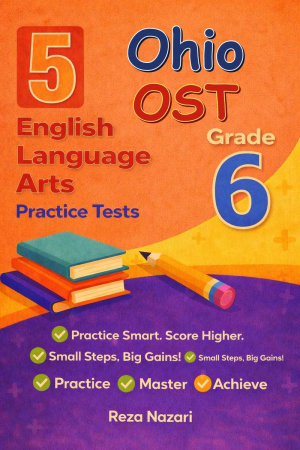 5-Ohio-OST-English Language Arts (ELA) Grade 6 Reading Language Arts Practice Tests cover