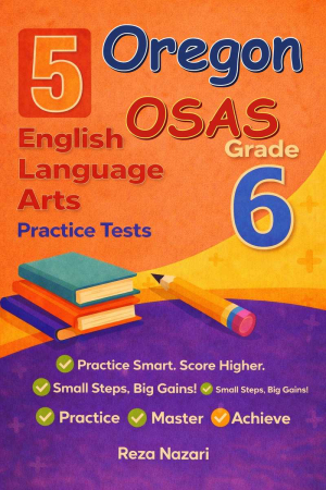5-Oregon-OSAS Grade 6 Reading Language Arts Practice Tests cover
