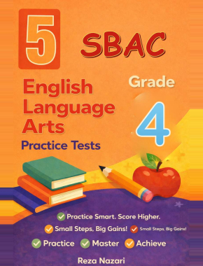 Smarter Balanced ELA Grade 4: 5 Full Practice Tests
