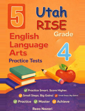 Utah RISE ELA Grade 4: 5 Full Practice Tests