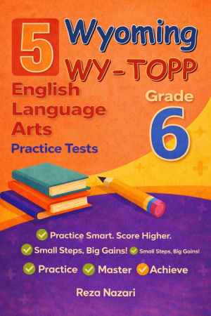 5-Wyoming-WY-TOPP Grade 6 Reading Language Arts Practice Tests cover