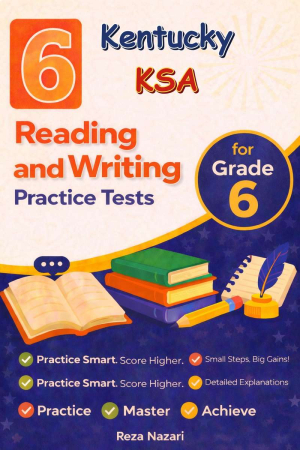 6-Kentucky-KSA Grade 6 Reading Language Arts Practice Tests cover