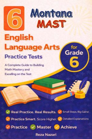 6-Montana-MAST Grade 6 Reading Language Arts Practice Tests cover
