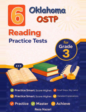6 Oklahoma OSTP Reading Grade 3: Full Practice Tests