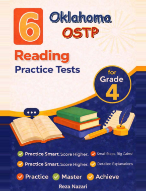 6 Oklahoma OSTP Reading Grade 4: Full Practice Tests