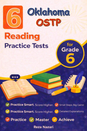 6-Oklahoma-OSTP Grade 6 Reading Language Arts Practice Tests cover