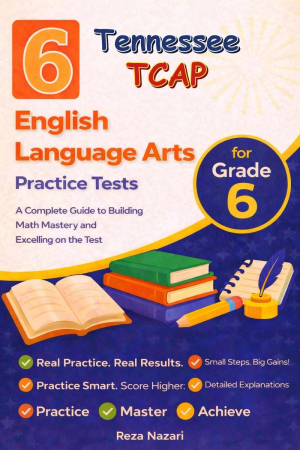 6-Tennessee-TCAP Grade 6 Reading Language Arts Practice Tests cover