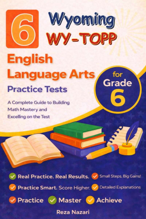 6-Wyoming-WY-TOPP Grade 6 Reading Language Arts Practice Tests cover