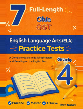 7 Ohio OST English Language Arts (ELA) Grade 4: Full Practice Tests