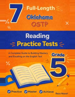 7 Oklahoma OSTP Reading Grade 5: Full Practice Tests cover
