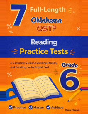 7-Oklahoma-OSTP Grade 6 Reading Language Arts Practice Tests cover