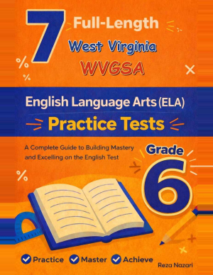 7-West-Virginia-WVGSA Grade 6 Reading Language Arts Practice Tests cover