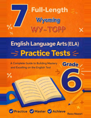 7-Wyoming-WY-TOPP Grade 6 Reading Language Arts Practice Tests cover