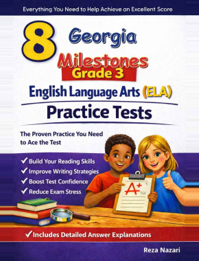 Georgia Milestones Grade 3 ELA: 8 Full Practice Tests