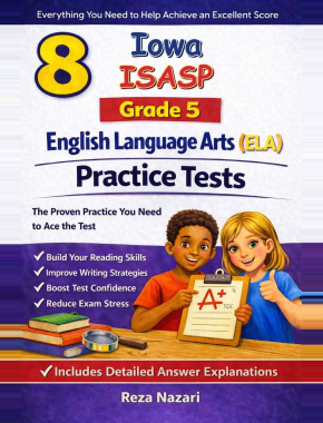 8 Iowa ISASP English Language Arts (ELA) Grade 5: Full Practice Tests