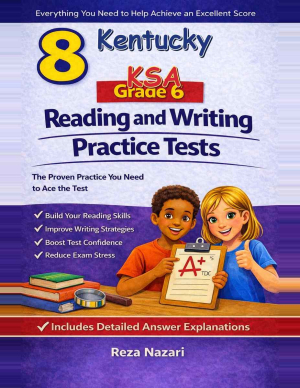 8-Kentucky-KSA Grade 6 Reading Language Arts Practice Tests cover