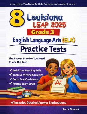 Louisiana LEAP Grade 3 ELA: 8 Full Practice Tests