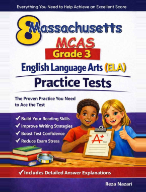 Massachusetts MCAS Grade 3 ELA: 8 Full Practice Tests
