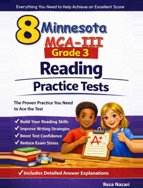 Minnesota MCA-III Grade 3 ELA: 8 Full Practice Tests