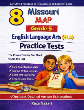 8 Missouri MAP English Language Arts (ELA) Grade 5: Full Practice Tests