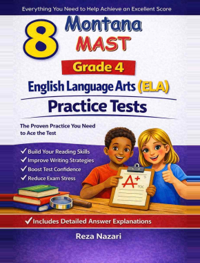 8 Montana MAST English Language Arts (ELA) Grade 4: Full Practice Tests
