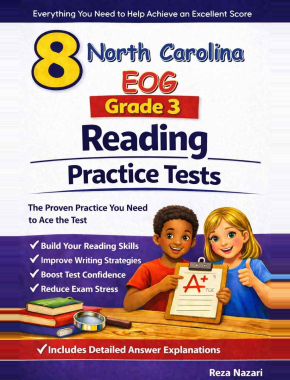 North Carolina EOG Grade 3 ELA: 8 Full Practice Tests