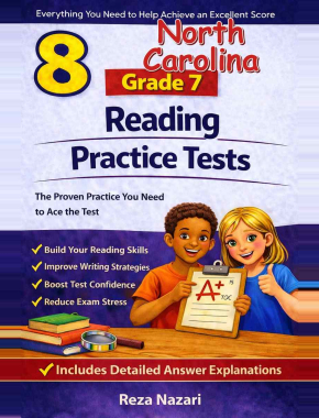 8 North Carolina EOG Grade 7 Reading Practice Tests